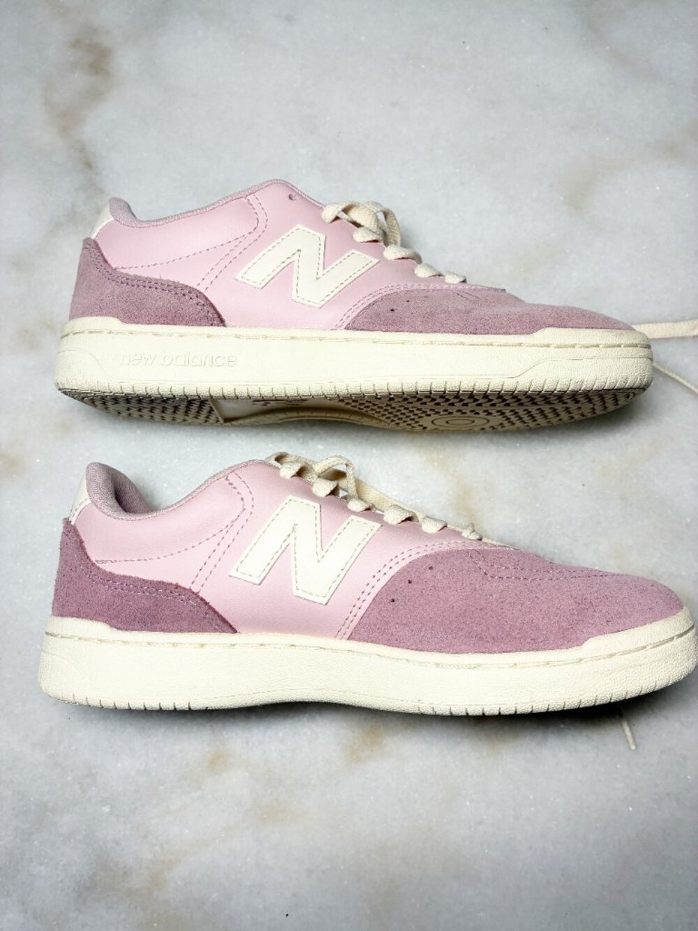 New Balance BBW80 Women's Size 8.5 Court Sneakers Orb Pink Rosewood BBW80RP1 - Picture 3 of 8